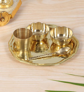 Brass Pooja Thali