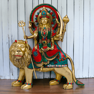 Brass Durga Idols
