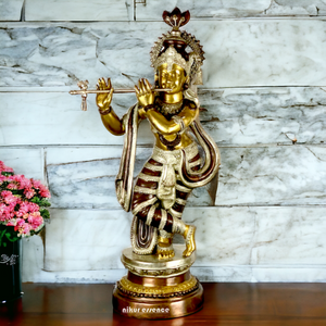 Brass Krishna Idols