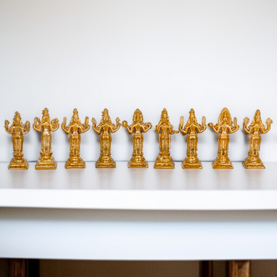 Brass Navagraha Idols
