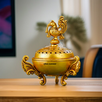 Brass Agardan / Dhoop Dani (Incense Burner)