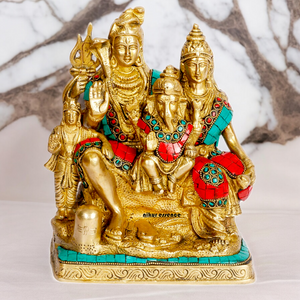 Brass Shiv Parivar Idols