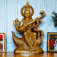 Brass Saraswati Idols