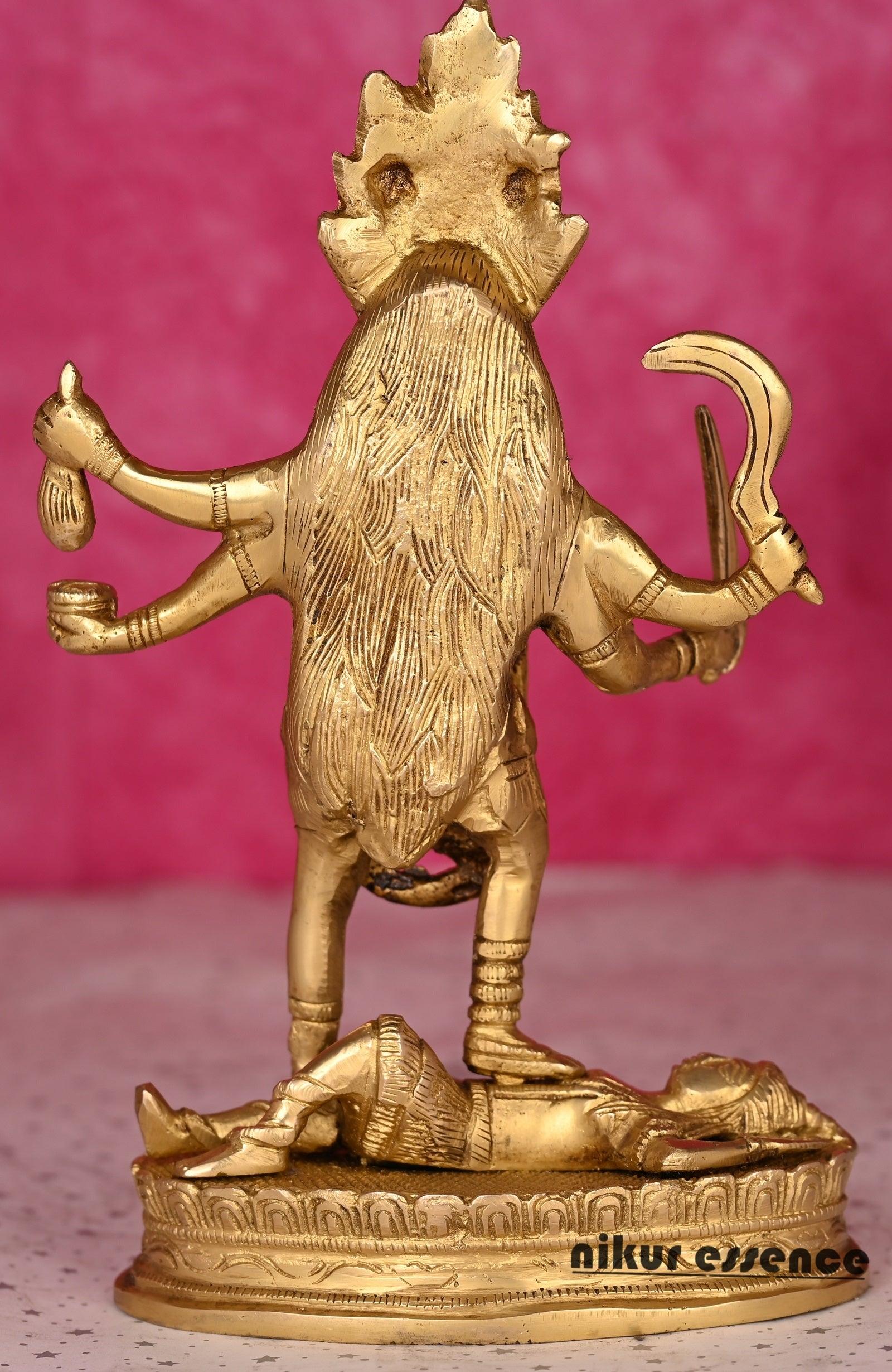 Kaali Maa Brass Statue: Embodiment of Divine Power, Cosmic Energy, and Timeless Elegance Nikuressence