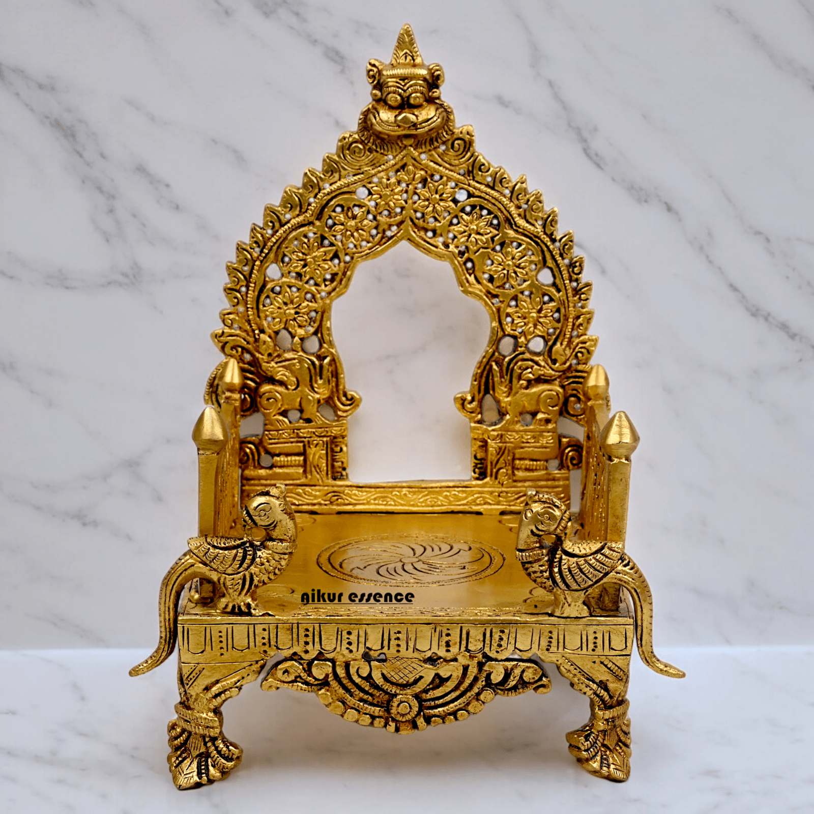Buy Brass Bhagwan chowki by Nikur Essence - 8 Inch Nikuressence