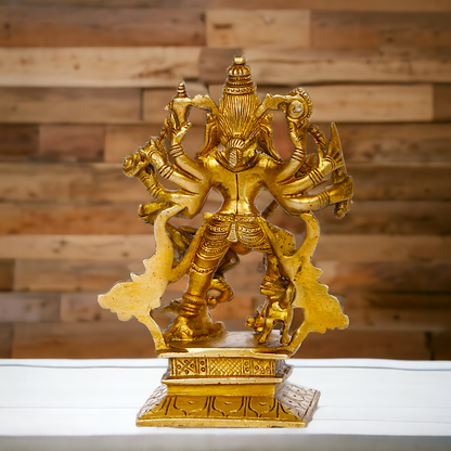 Buy Brass Durga Statue Exquisite Craftsmanship and Spiritual Elegance ,Nikur Essence Nikuressence
