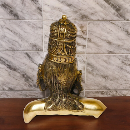 Online Solid Brass Devi Mata uma Parvati Gauri statue by Nikur Essence - 12 Inch Nikuressence