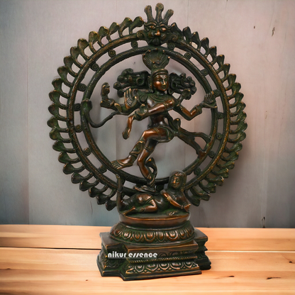 Buy Brass Nataraja statue by Nikur Essence - 18.5 Inch Nikuressence
