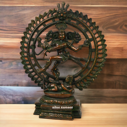 Buy Brass Nataraja statue by Nikur Essence - 18.5 Inch Nikuressence