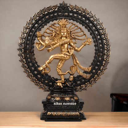 Online Natraja in Brass 71 cm - by Nikur Essence Nikuressence