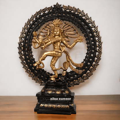 Online Natraja in Brass 71 cm - by Nikur Essence Nikuressence