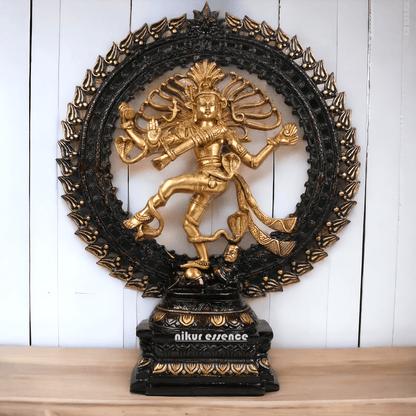 Online Natraja in Brass 71 cm - by Nikur Essence Nikuressence