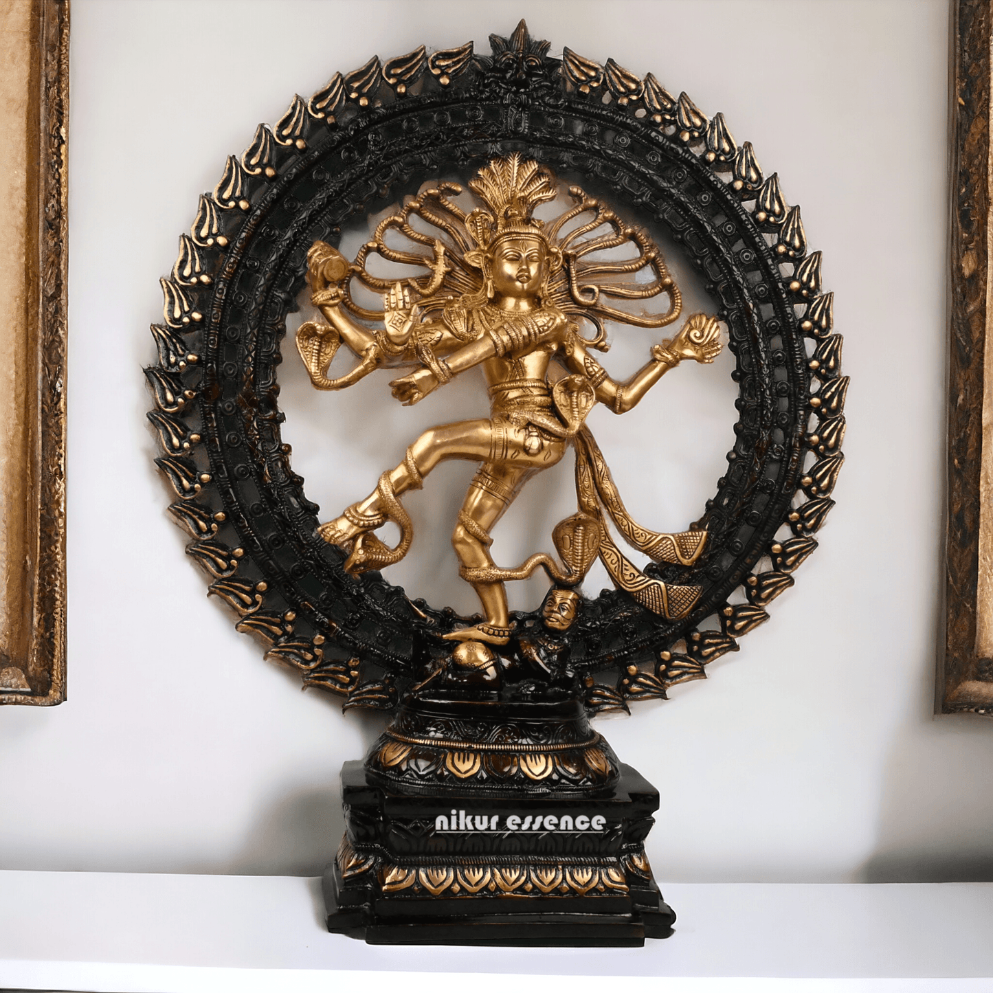 Online Natraja in Brass 71 cm - by Nikur Essence Nikuressence