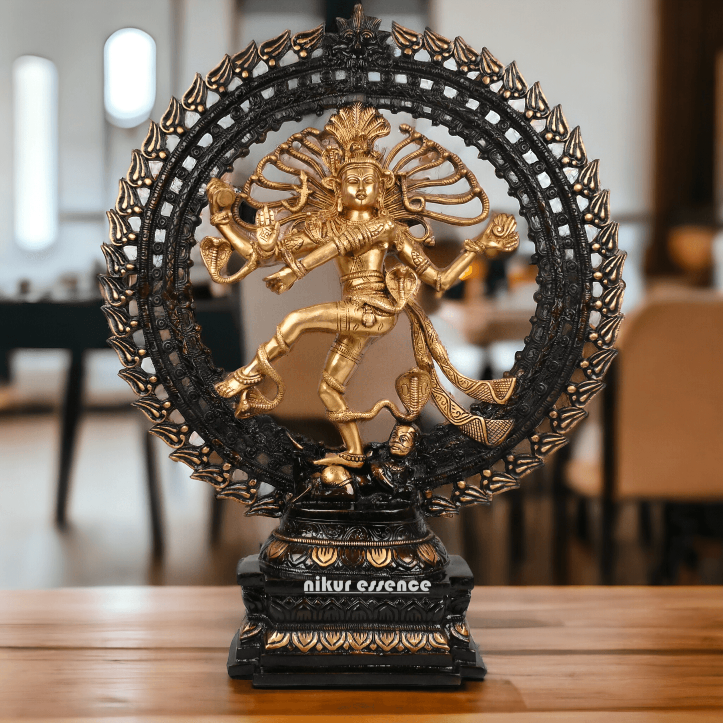 Online Natraja in Brass 71 cm - by Nikur Essence Nikuressence