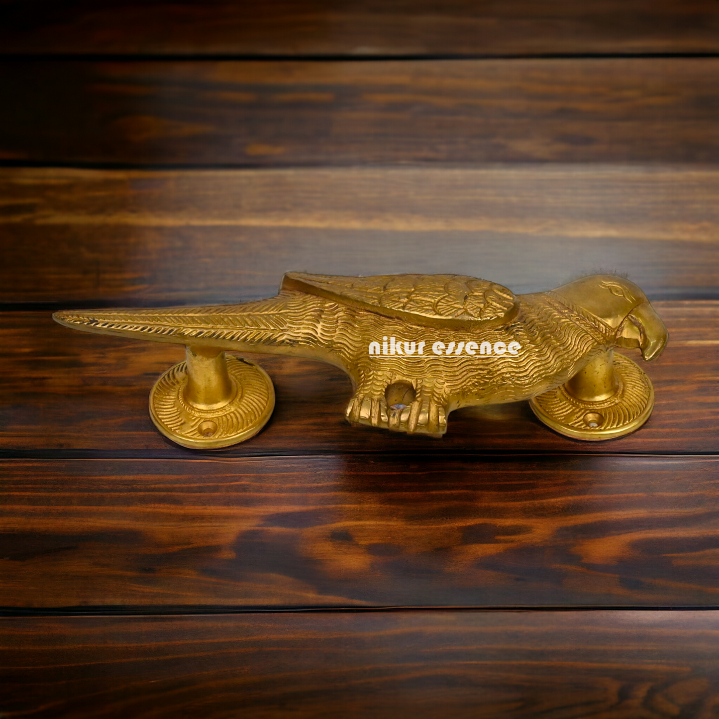 Solid Brass Parrot Door classic Handle - 23 cm Nikuressence