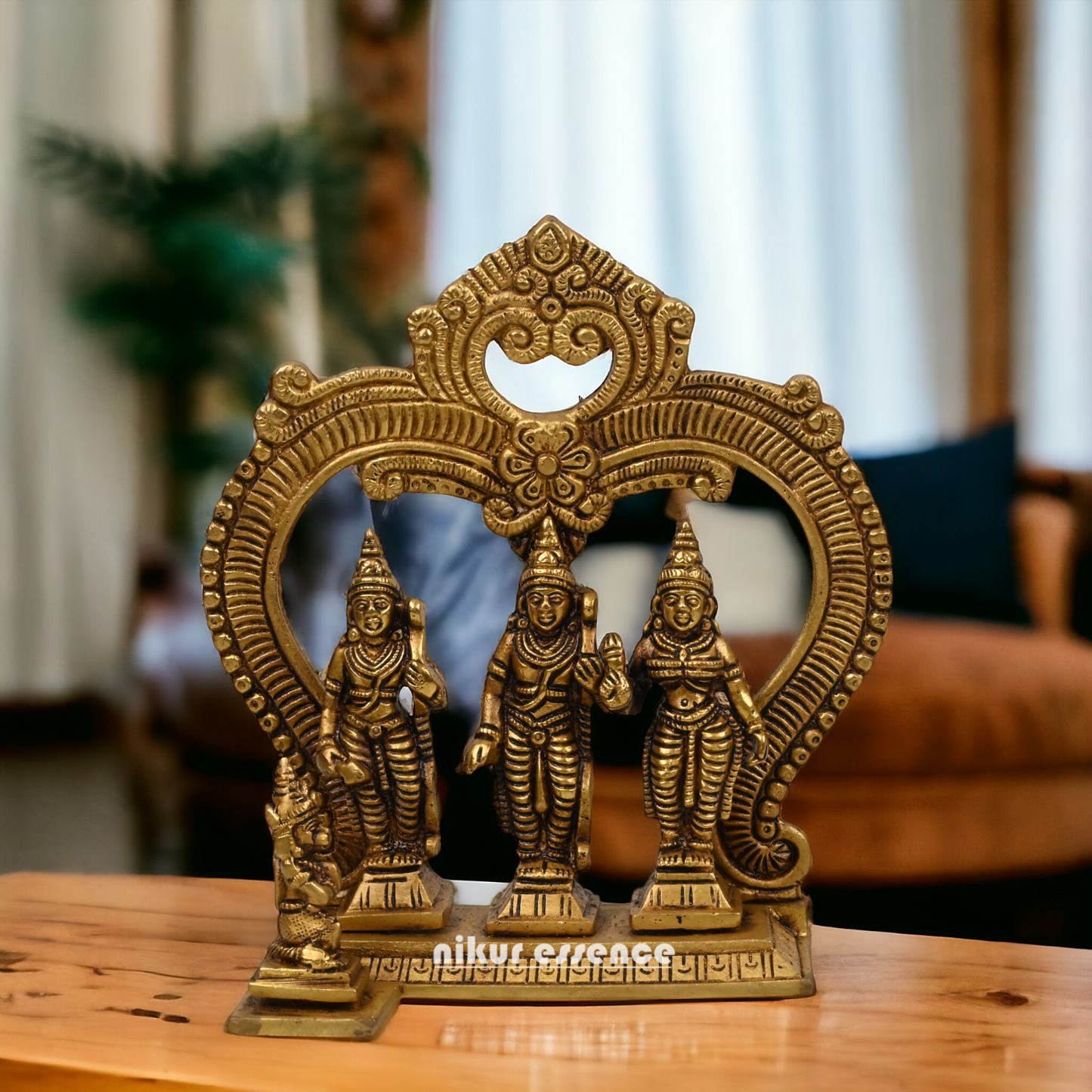 Pure Brass Buy Ram Darbar - 18 cm Nikuressence