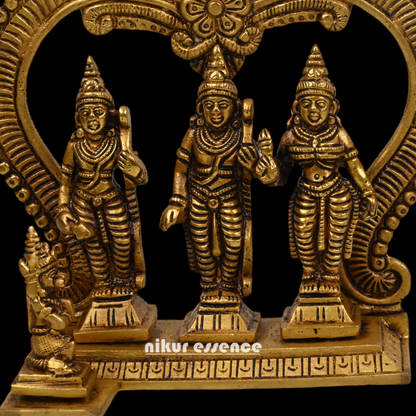 Pure Brass Buy Ram Darbar - 18 cm Nikuressence