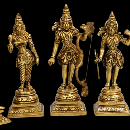 Buy Brass Ram Darbar Idol by Nikur Essence - 8 inches Nikuressence