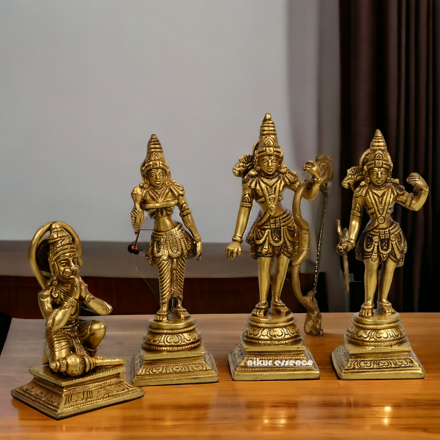 Buy Brass Ram Darbar Idol by Nikur Essence - 8 inches Nikuressence