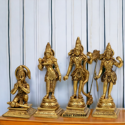 Buy Brass Ram Darbar Idol by Nikur Essence - 8 inches Nikuressence