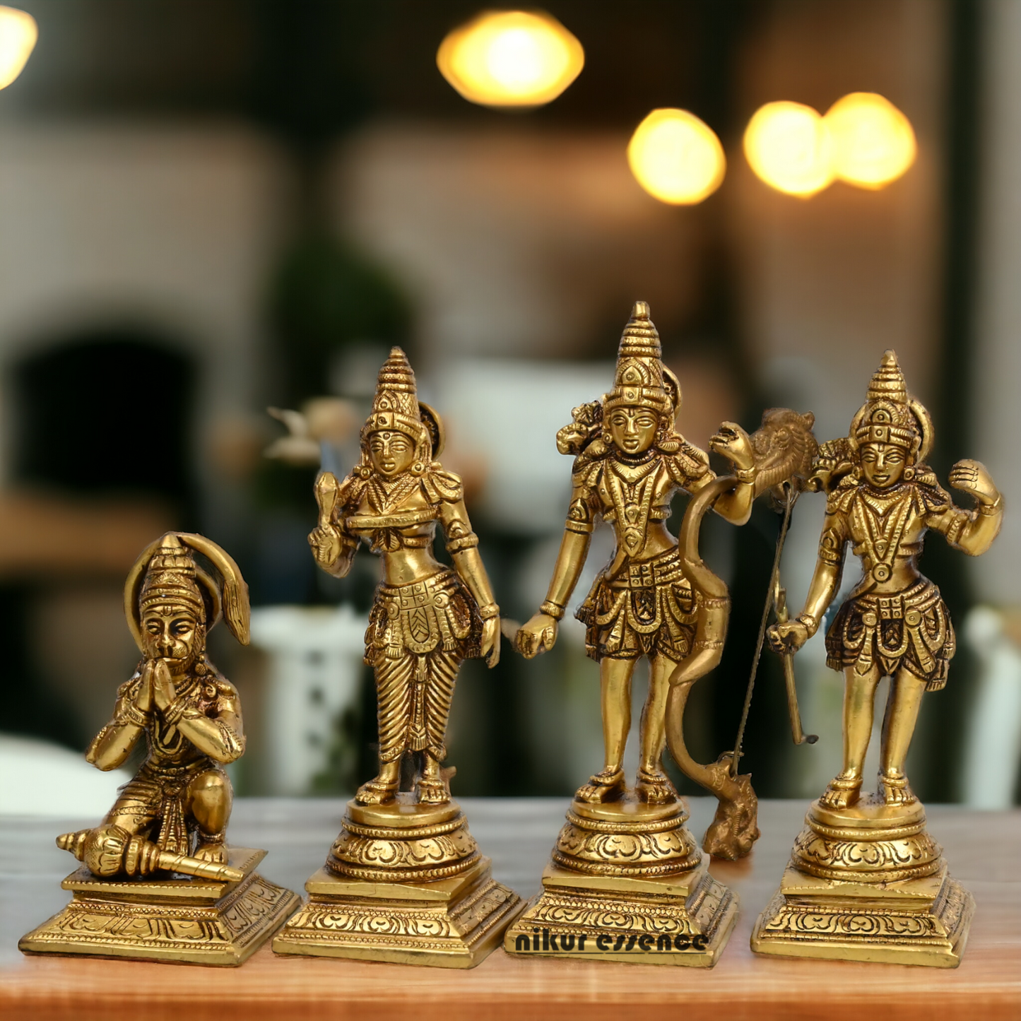 Buy Brass Ram Darbar Idol by Nikur Essence - 8 inches Nikuressence