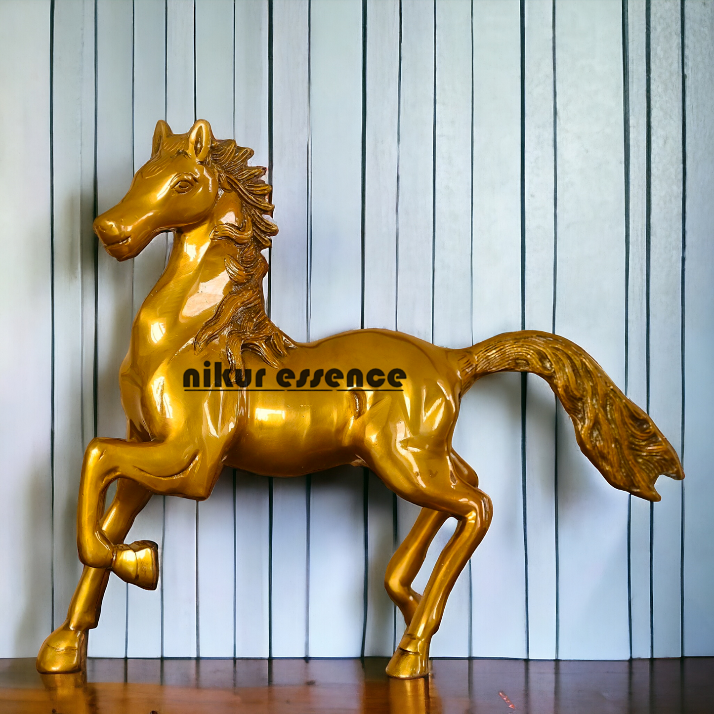 Buy Brass Running Horse Statue - A Majestic Symbol of Power and Grace for Home Décor Nikuressence