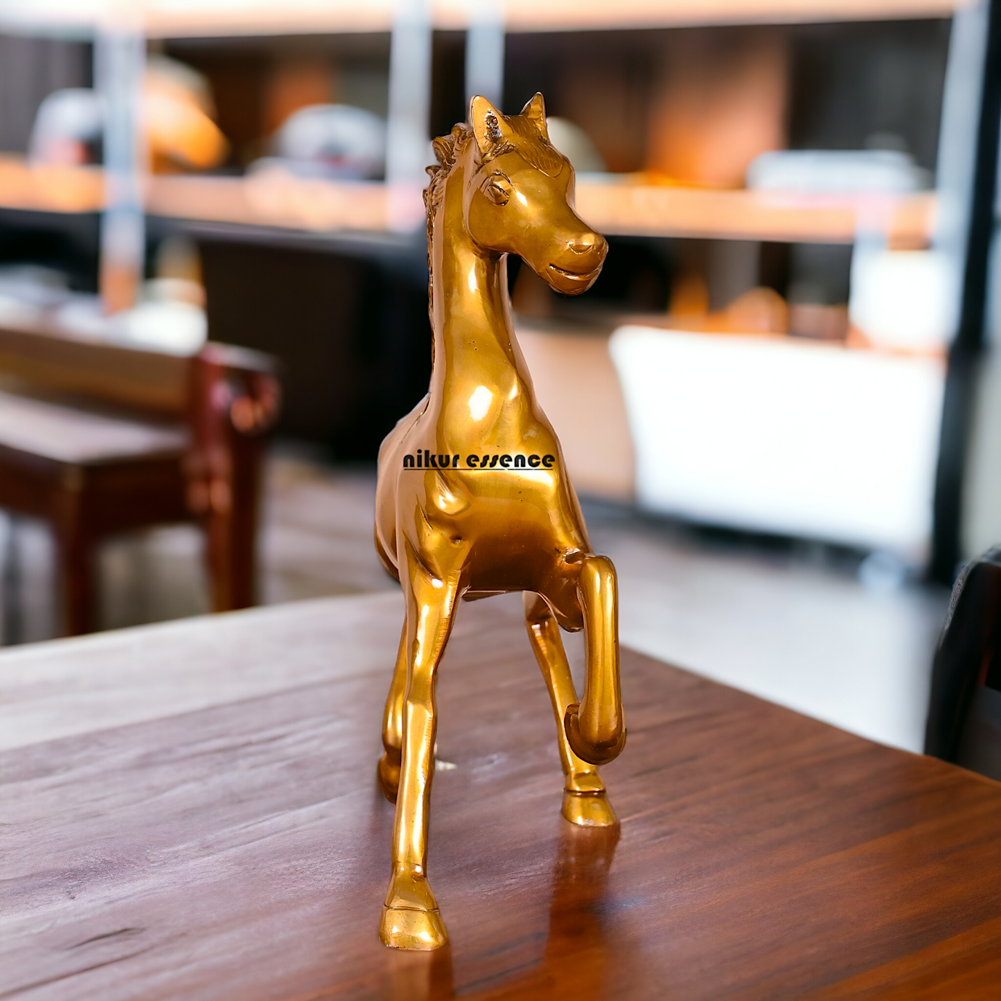 Buy Brass Running Horse Statue - A Majestic Symbol of Power and Grace for Home Décor Nikuressence