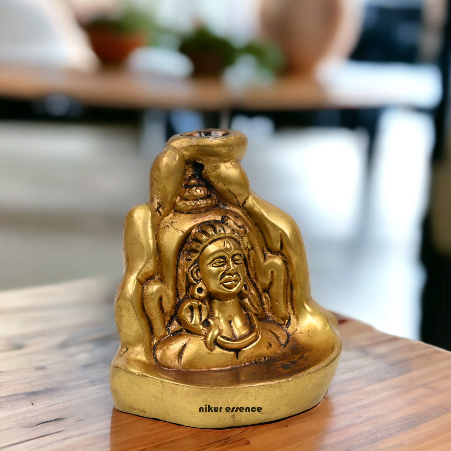 Solid Brass online Shiva Mahadev Idol - 3.9 inches Nikuressence