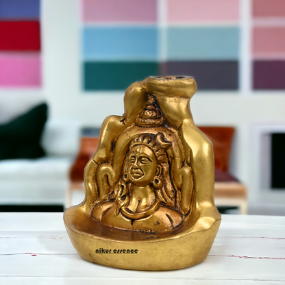 Solid Brass online Shiva Mahadev Idol - 3.9 inches Nikuressence