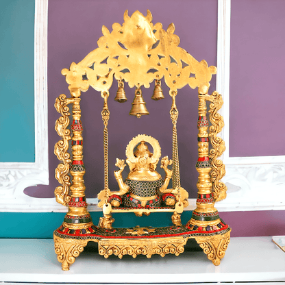 Brass Swing of Ganesha | Ganesha jhula -nikur essence Nikuressence