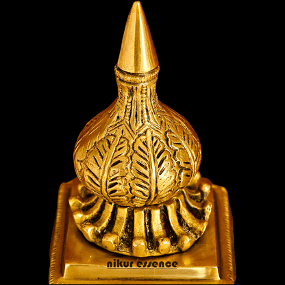 Online buy Brass Temple Deity Statue with Intricate Detailing and Sacred Aura Nikuressence