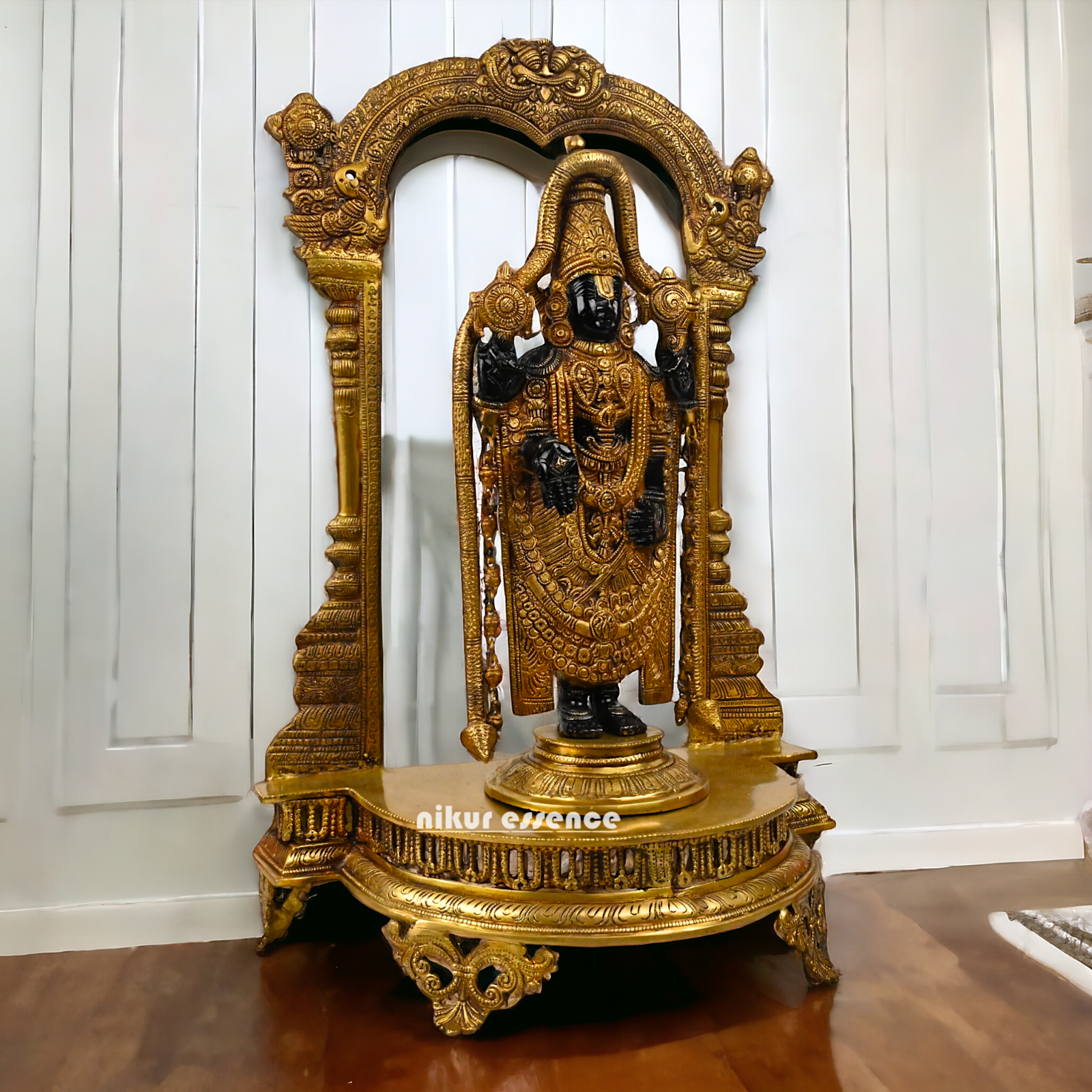 Online Large Brass Tirupati Balaji Idol - 24 inch Nikuressence