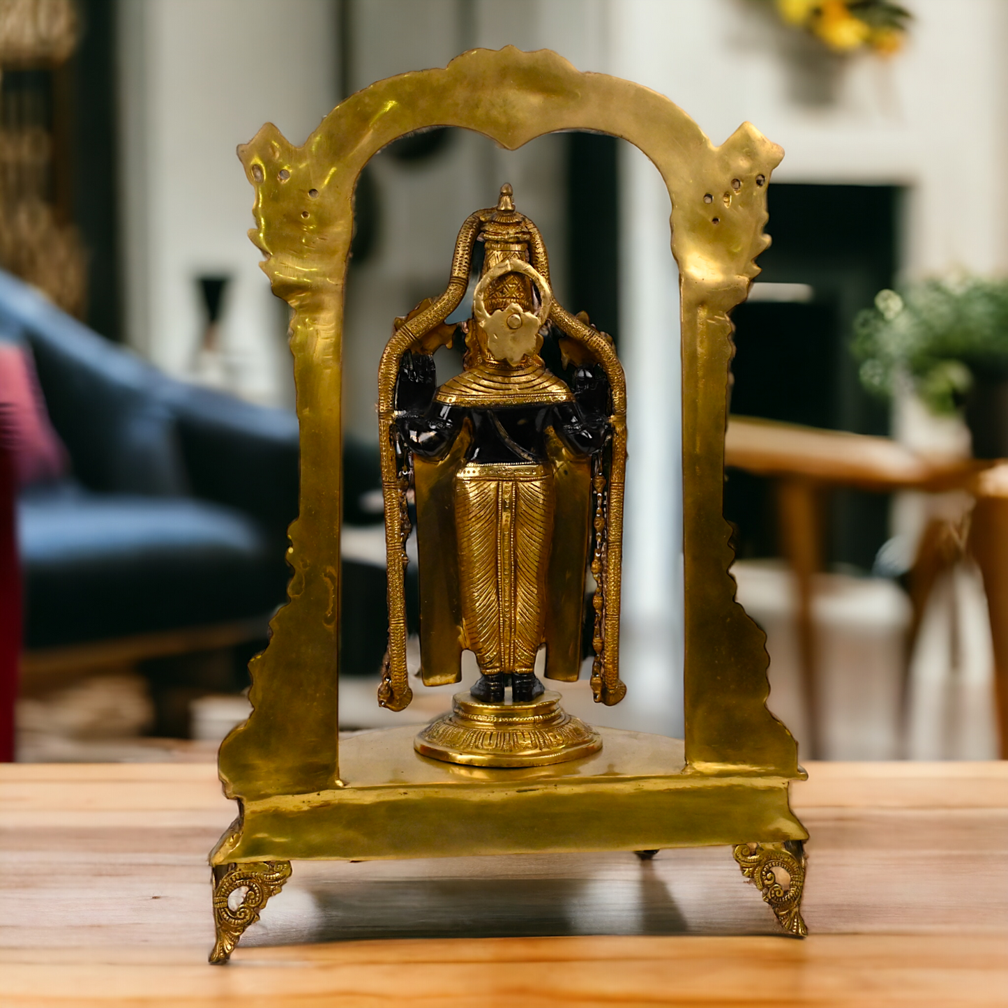 Online Large Brass Tirupati Balaji Idol - 24 inch Nikuressence