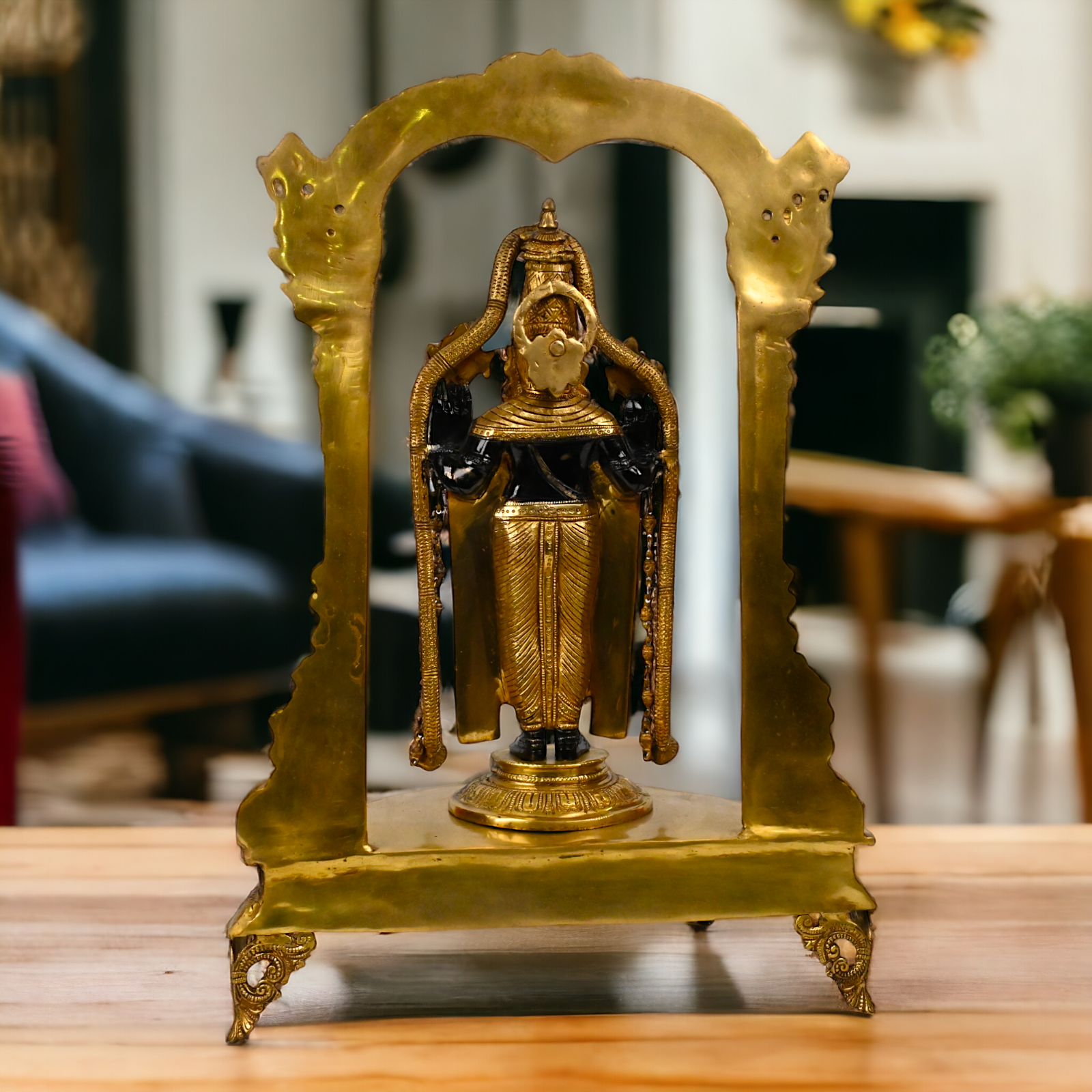 Online Large Brass Tirupati Balaji Idol - 24 inch Nikuressence