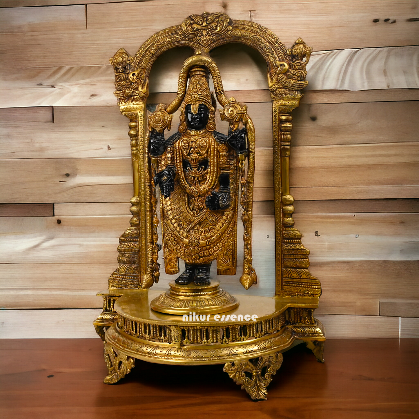 Online Large Brass Tirupati Balaji Idol - 24 inch Nikuressence