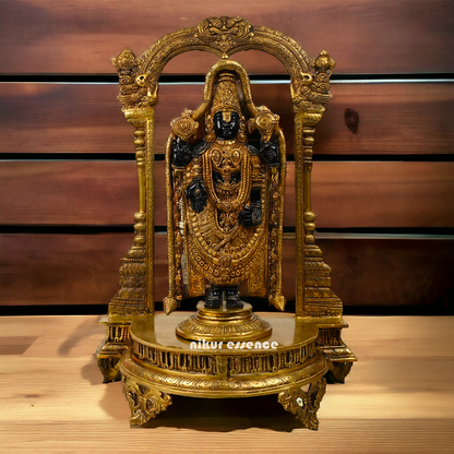 Online Large Brass Tirupati Balaji Idol - 24 inch Nikuressence
