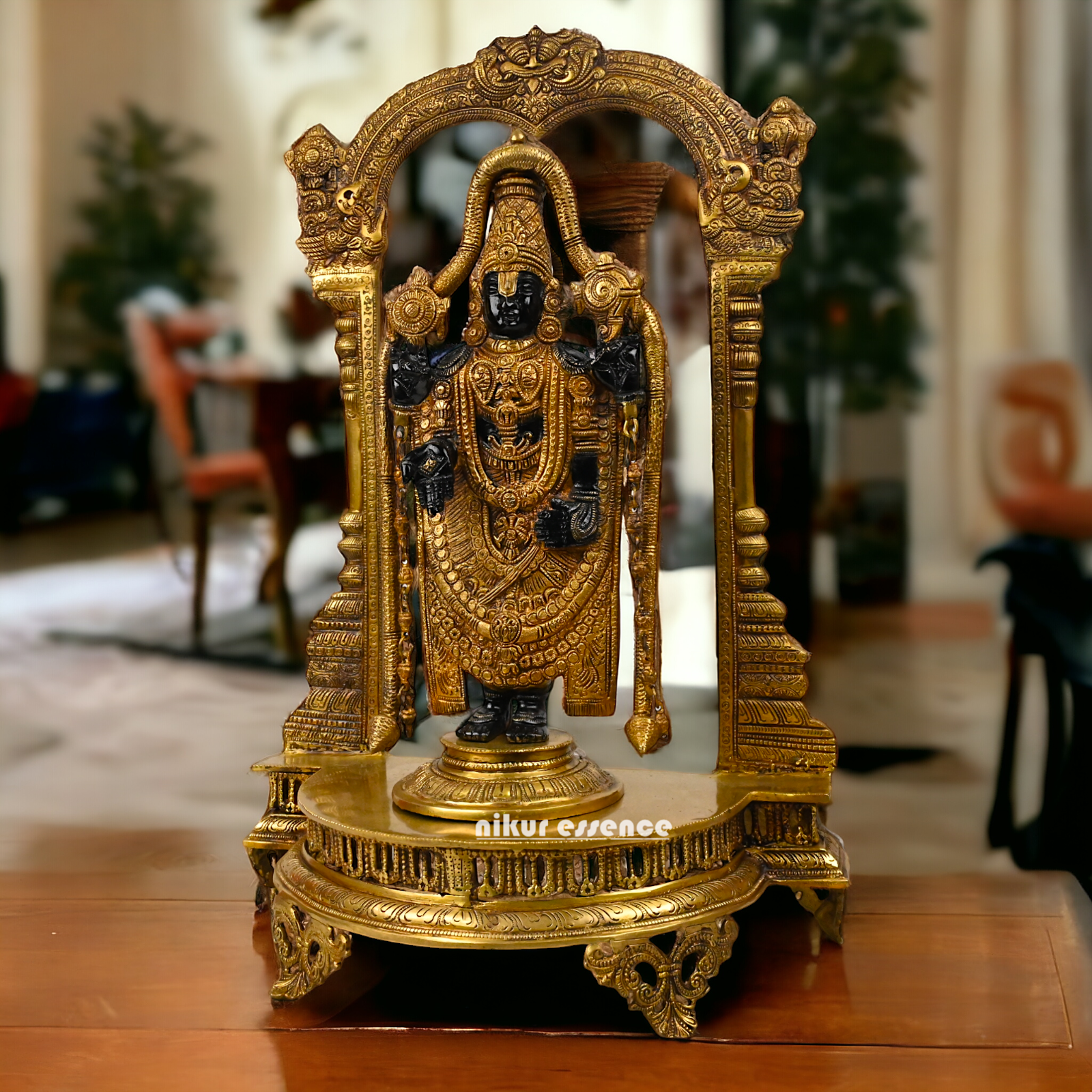 Online Large Brass Tirupati Balaji Idol - 24 inch Nikuressence