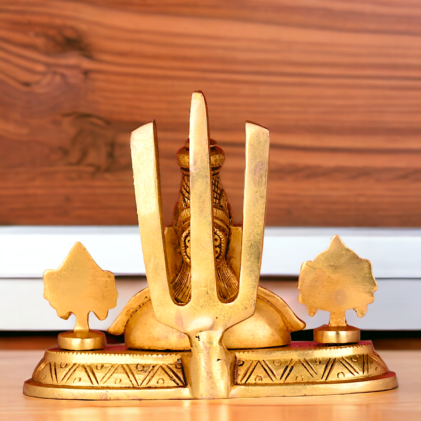 Pure Brass Tirupati Balaji Idol by Nikur Essence - 7 inch Nikuressence