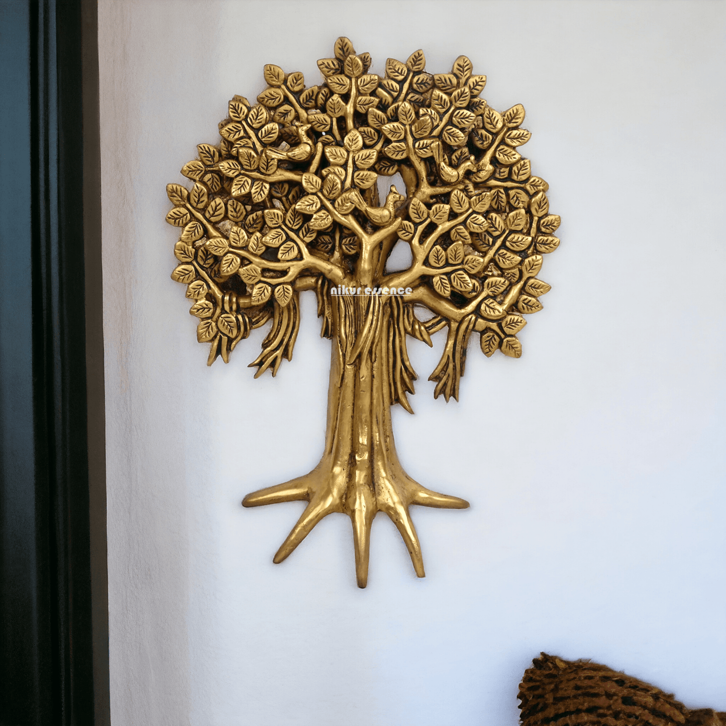 Pure Brass kalpavriksha Tree by Nikur Essence - 29 cm Nikuressence