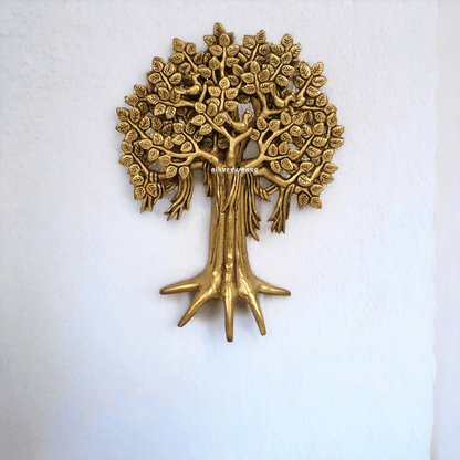 Pure Brass kalpavriksha Tree by Nikur Essence - 29 cm Nikuressence
