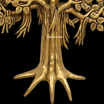 Pure Brass kalpavriksha Tree by Nikur Essence - 29 cm Nikuressence