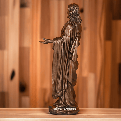 Buy bronze Jesus Christ Figurine, 23 cm Tall, Crafted in Bonded Bronze with Impeccable Detailing Nikuressence