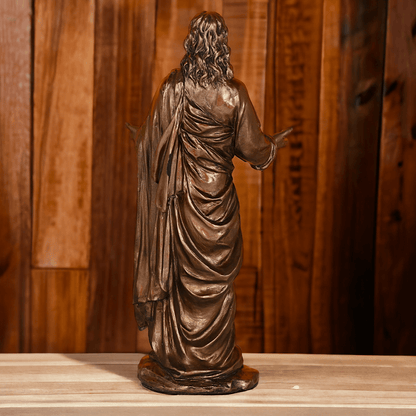 Buy bronze Jesus Christ Figurine, 23 cm Tall, Crafted in Bonded Bronze with Impeccable Detailing Nikuressence