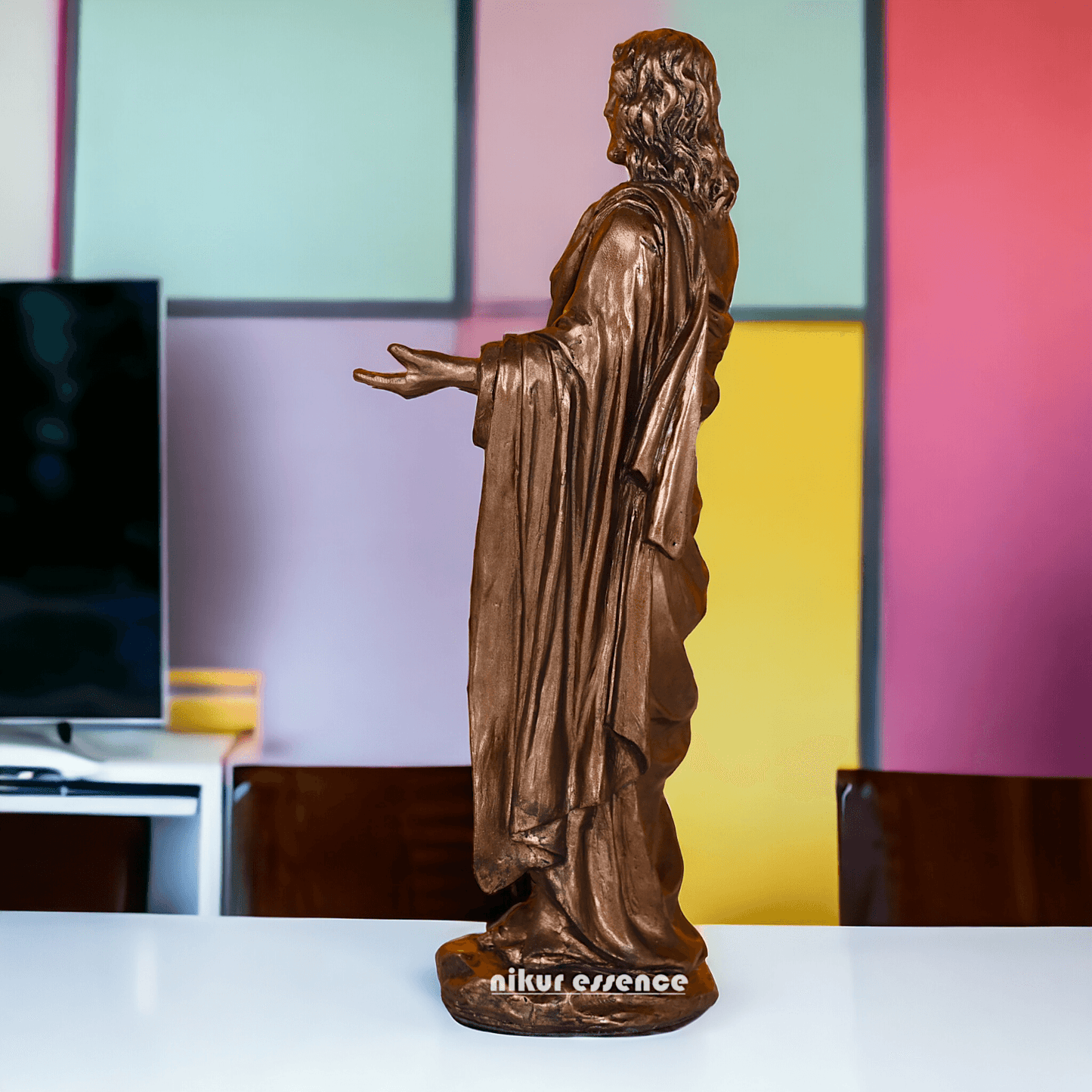 Buy bronze Jesus Christ Figurine, 23 cm Tall, Crafted in Bonded Bronze with Impeccable Detailing Nikuressence