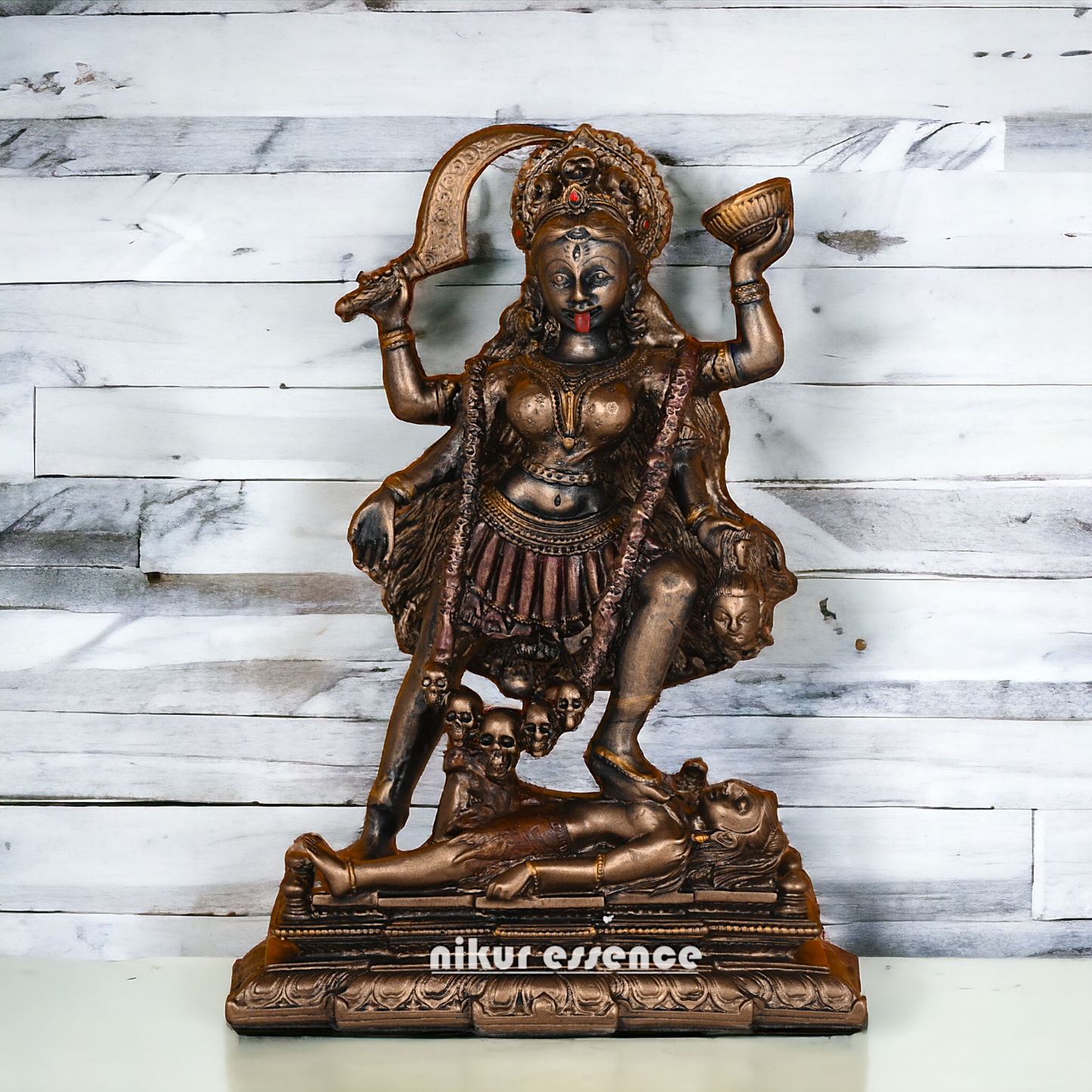 Buy Bronze Kali maa Idol Statue online -nikur essence Nikuressence