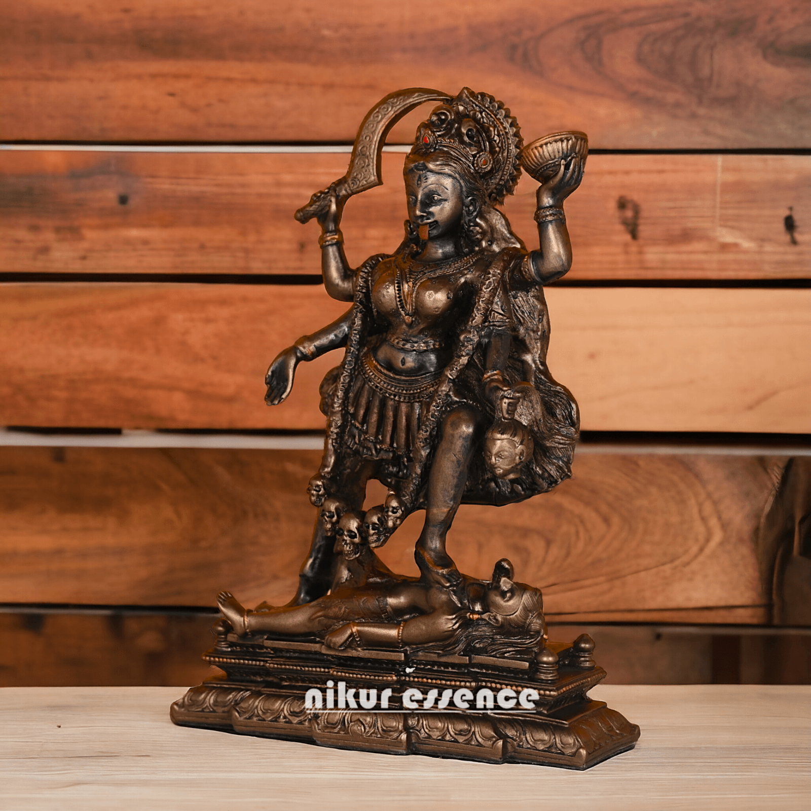 Buy Bronze Kali maa Idol Statue online -nikur essence Nikuressence