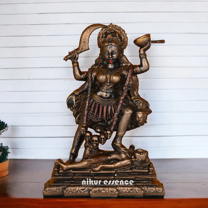 Buy Bronze Kali maa Idol Statue online -nikur essence Nikuressence