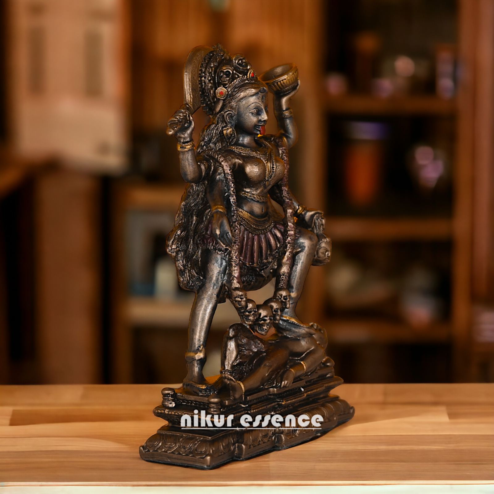 Buy Bronze Kali maa Idol Statue online -nikur essence Nikuressence