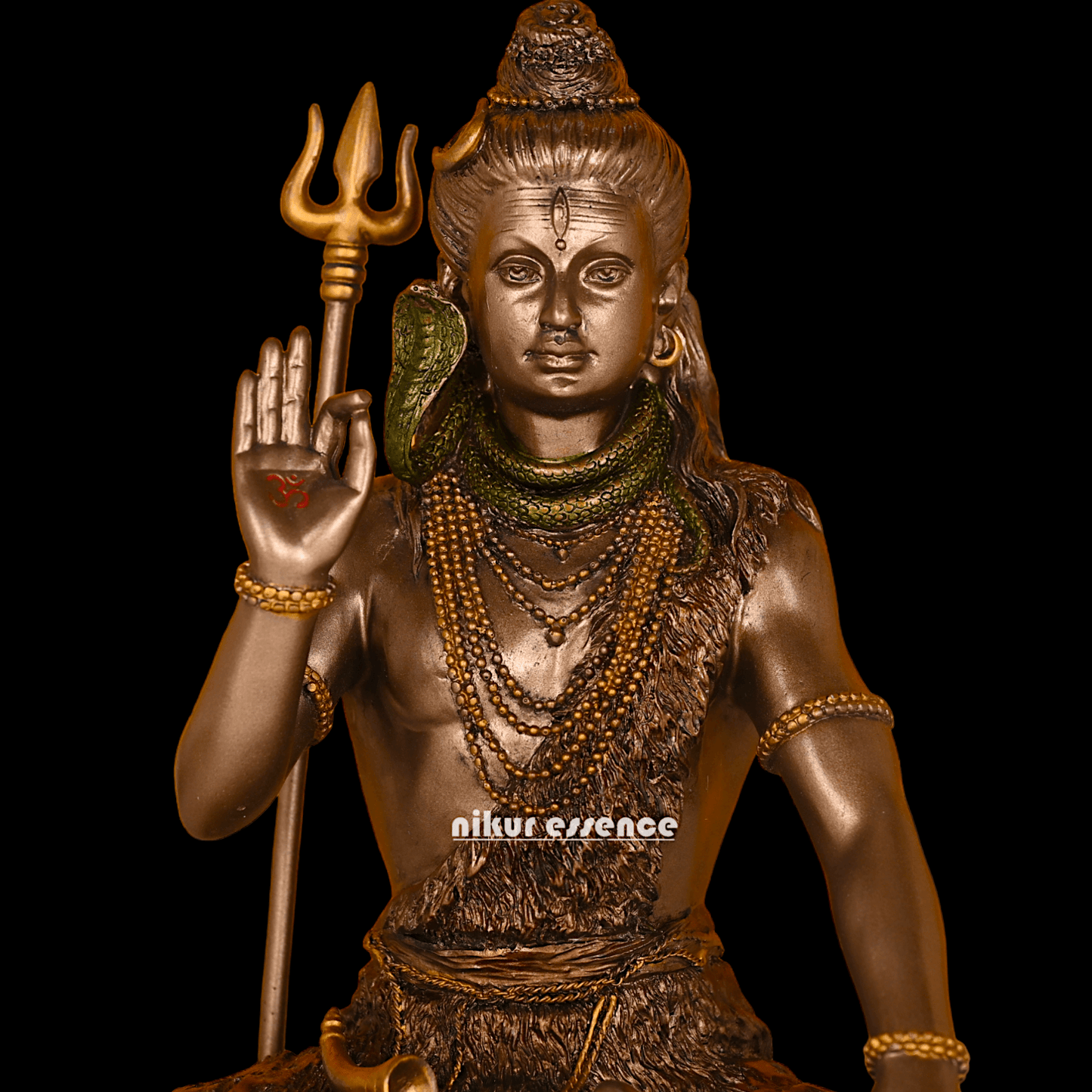Buy Bronze Lord Shiva Idol Statue - Handcrafted Hindu God Sculpture Nikuressence