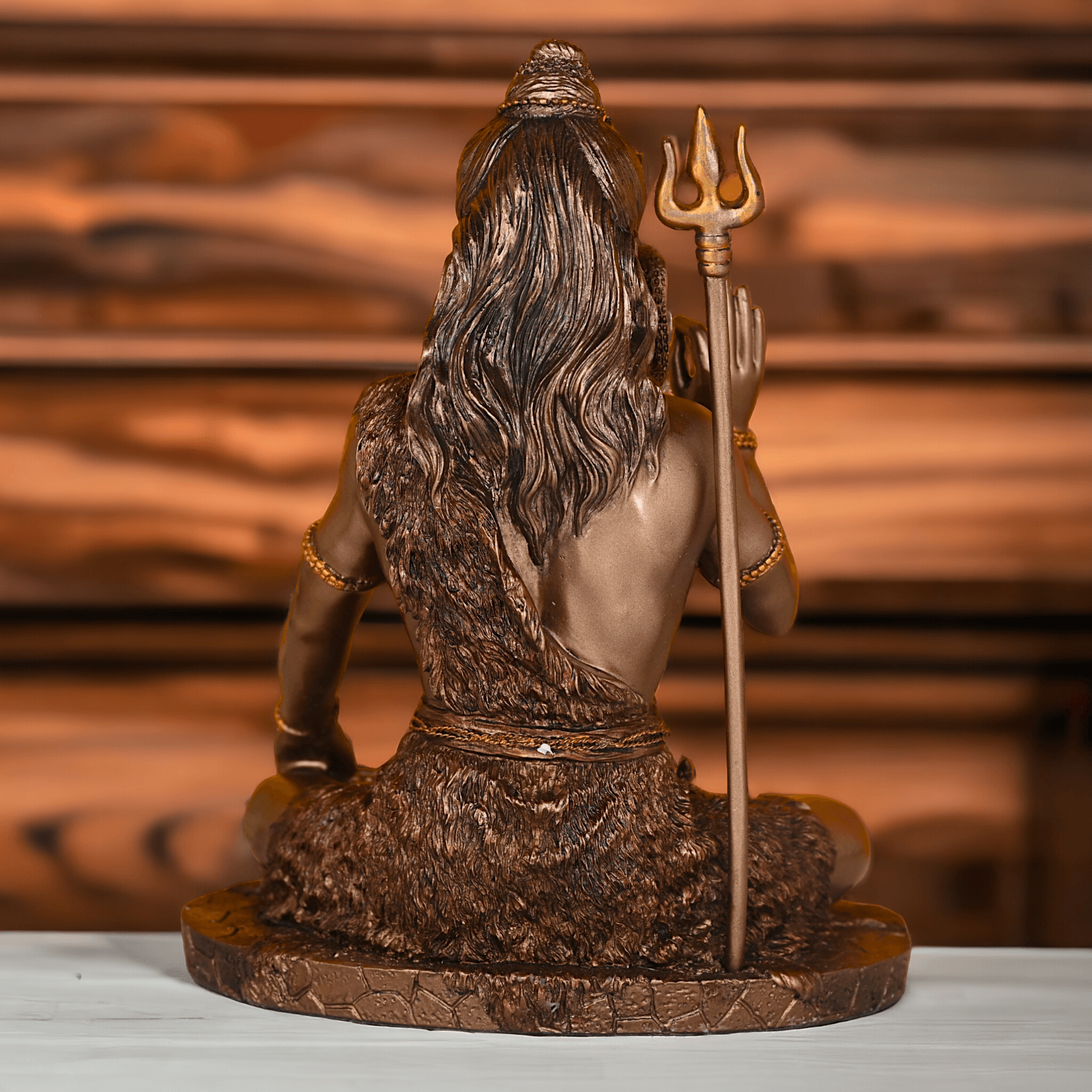 Buy Bronze Lord Shiva Idol Statue - Handcrafted Hindu God Sculpture Nikuressence